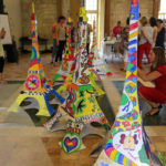 Team-building artistique Œuvre collective sur Tour Eiffel géante